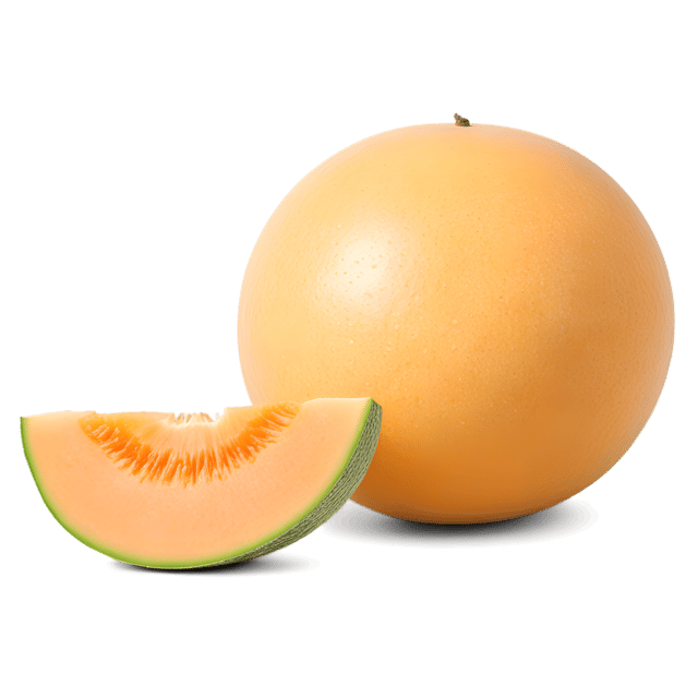 Free transparent PNG: Cantaloupe Melon Transparent Background PNG for Food and Produce Imagery