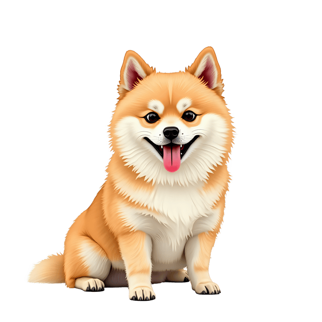 Free transparent PNG: American Eskimo Dog PNG Clipart  Ideal for Pets  Animal Lovers