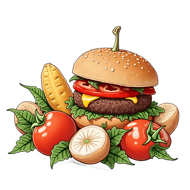 Free transparent PNG: Food Items Realistic PNG Clipart  Ideal for Design Projects  Crafts