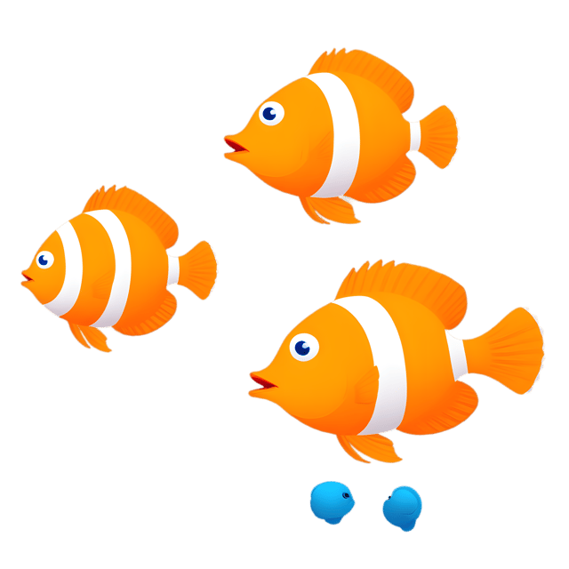 Free transparent PNG: Brightly Colored Tropical Fish PNG with Transparent Background for Underwater and Marine Art