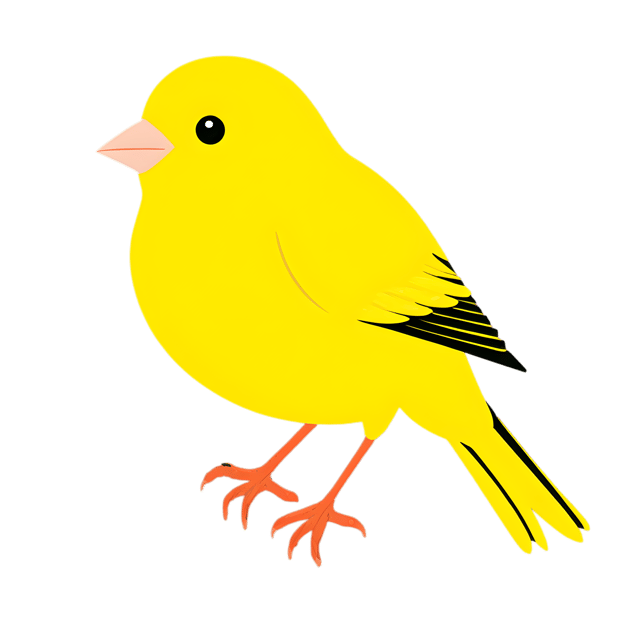 Free transparent PNG: Canary Bird PNG with Transparent Background for Art and Design