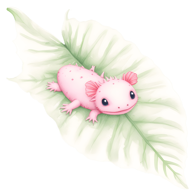 Free transparent PNG: Young Axolotl Transparent Background PNG