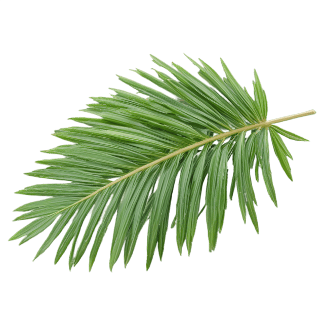 Free transparent PNG: Transparent Cedar Leaf PNG for Nature and Craft Projects