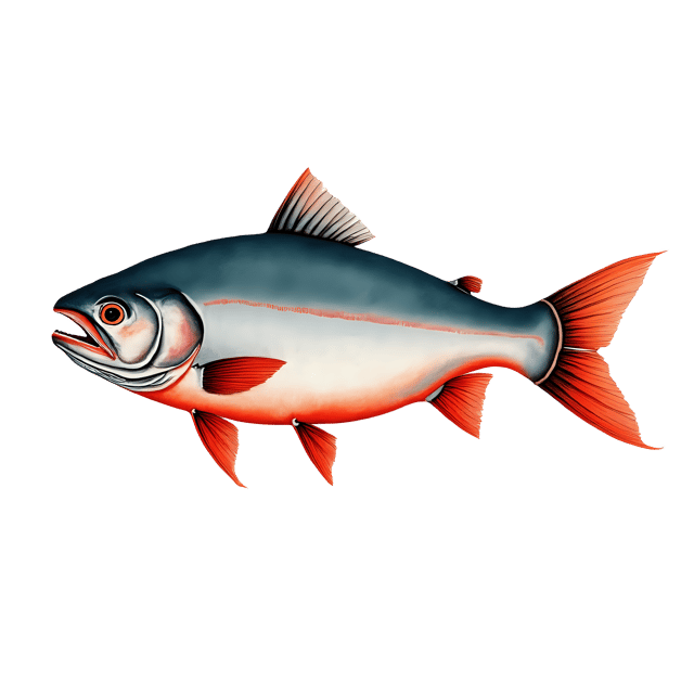 Free transparent PNG: Salmon Fish PNG Clipart  Ideal for Seafood Projects, Education  Decor