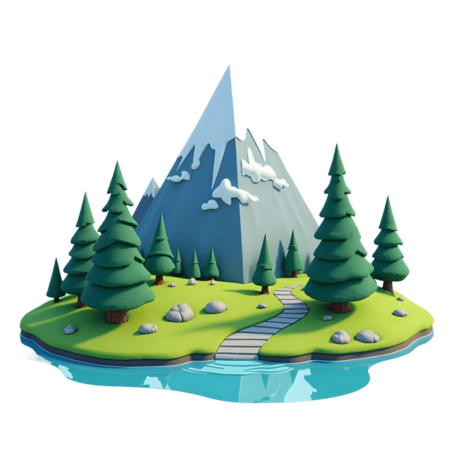 Free transparent PNG: Alpine Landscape PNG Download  Scenic Mountain Views for Nature Lovers