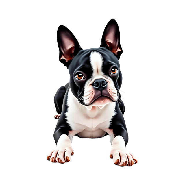 Free transparent PNG: Boston Terrier Dog PNG Clipart  Perfect for Pet Lovers  Animal Projects