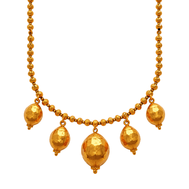 Free transparent PNG: Metallic Gold Anklet with Bohemian Charm Pendants Illustration