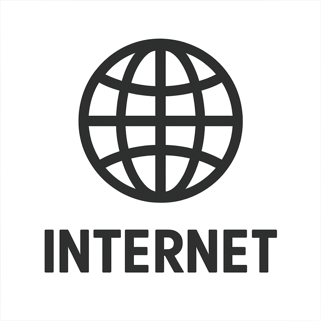 Free transparent PNG: High-Quality Internet Icon Clipart with Globe Symbol