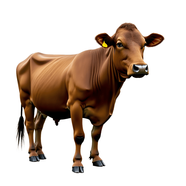 Free transparent PNG: Cow PNG Clipart  Ideal for Farming Projects, Education  Decor