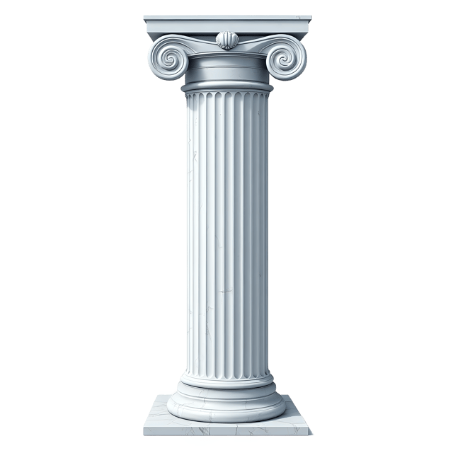 Free transparent PNG: Elegant White Marble Column  Classic Architecture Clipart, free png download