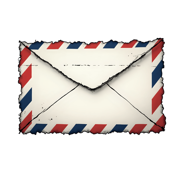 Free transparent PNG: Vintage Air Mail  Classic Envelope Design, free downloadable png