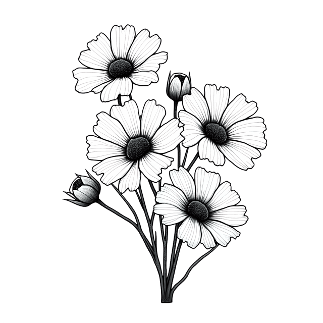 Free transparent PNG: Group of Blooms in Tight Bunch  Flower Clipart, free download png