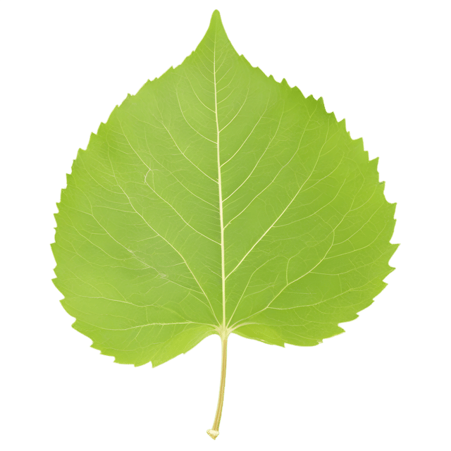 Free transparent PNG: Poplar Leaf Transparent Background PNG for Nature and Design