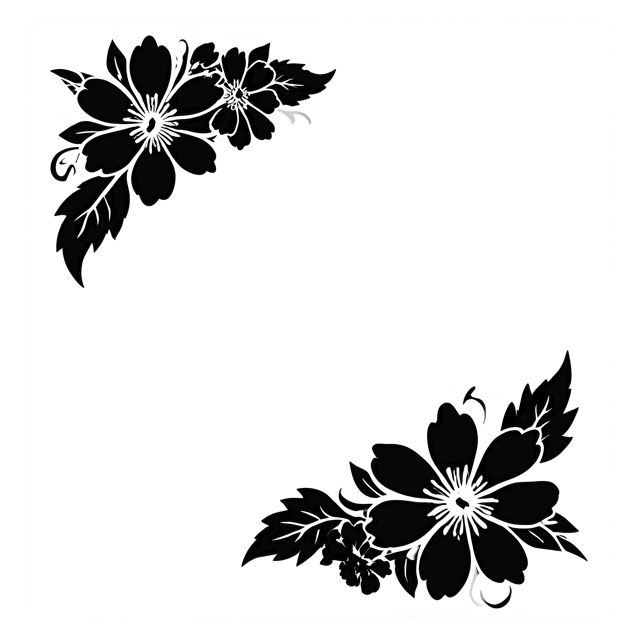 Free transparent PNG: Flowery Stationery with Transparent Background PNG Design