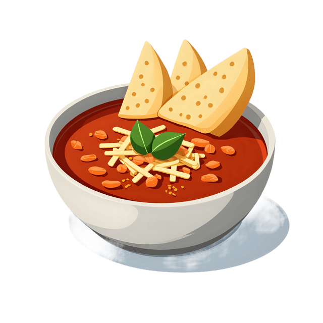 Free transparent PNG: Tortilla Soup with Tortilla Strips  Mexican Cuisine Clipart, free downloadable png