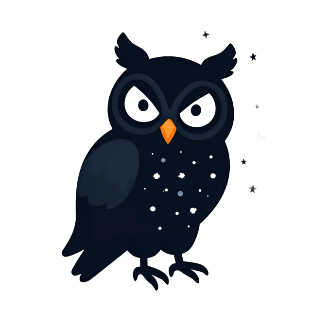 Free transparent PNG: Owl Silhouette  Star-Speckled Cameo Clipart, Free Download PNG