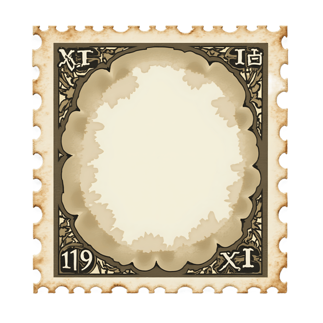 Free transparent PNG: Old Postage Stamp  Vintage Clipart, free downloadable png