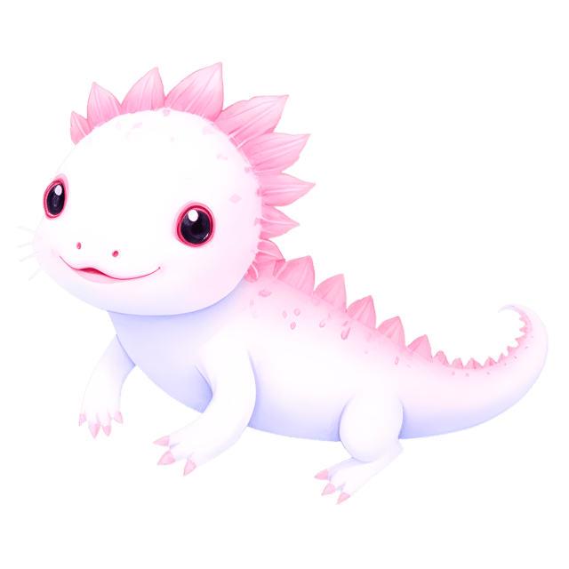 Free transparent PNG: Axolotl PNG with Crystal-Clear Water and Transparent Background for Artistic Use