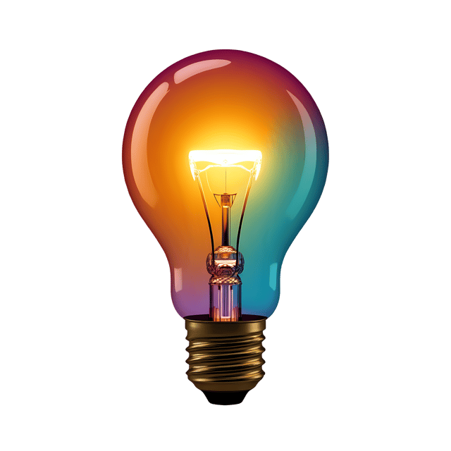 Free transparent PNG: Color-changing bulb PNG Clipart  Ideal for Lighting Designs  Decor