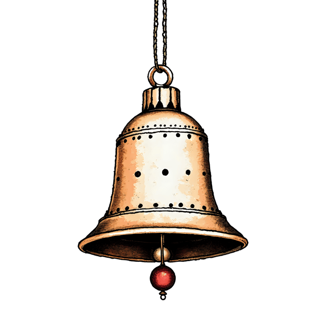 Free transparent PNG: Mini Bell Ornament  Handmade Christmas Decor, free download png