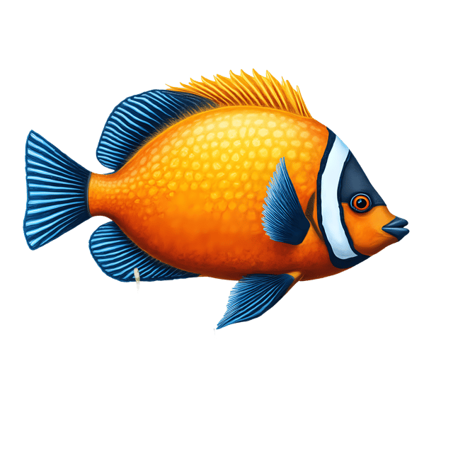 Free transparent PNG: Tropical Fish Coral Reef Colored Pencil Illustration PNG Transparent Background