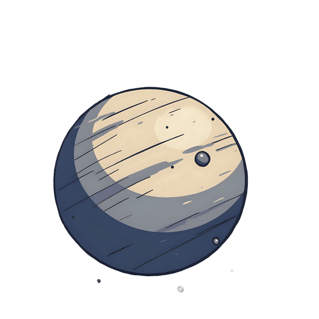 Free transparent PNG: Comet with Tail near Planet  Space Clipart, free transparent png download