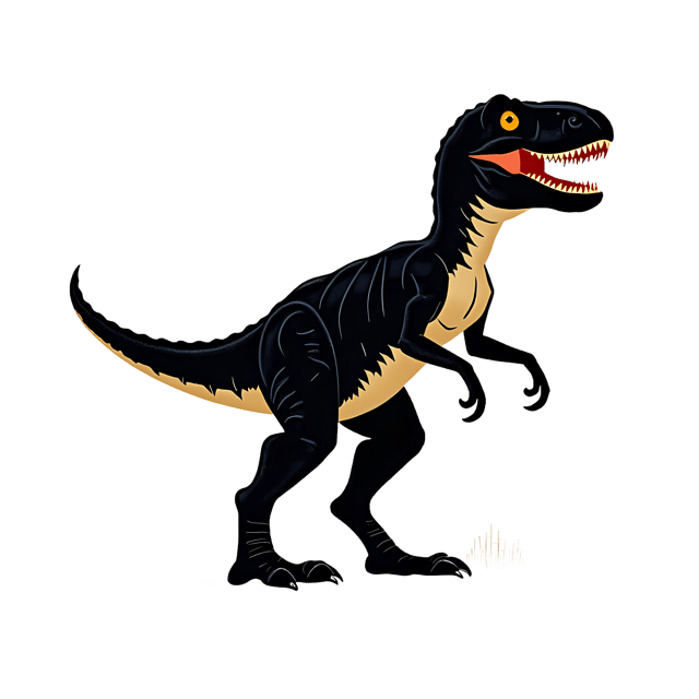 Free transparent PNG: Feathery Velociraptor PNG with Transparent Background for Art and Design