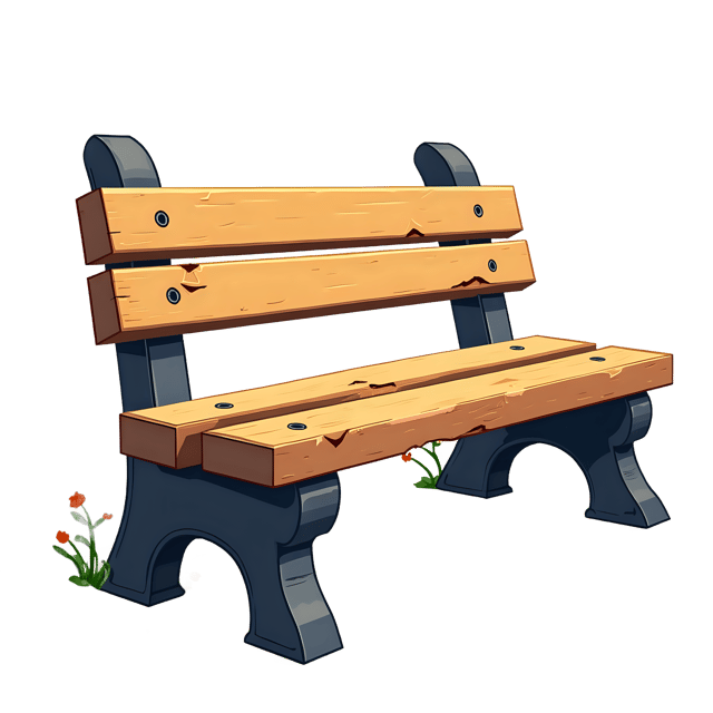 Free transparent PNG: Garden Bench  Rustic Decor Clipart, free downloadable png