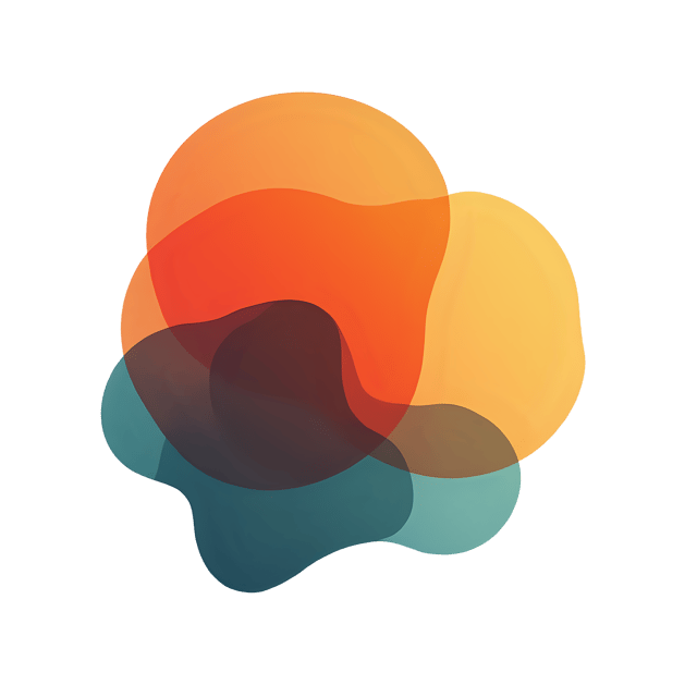 Free transparent PNG: Overlap Abstract Design Element PNG Clipart  Ideal for Modern Art, Branding  Decor