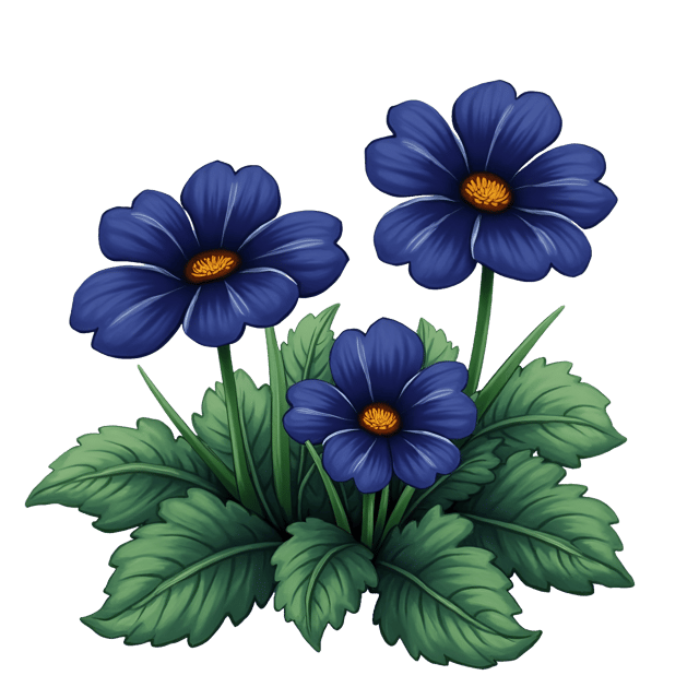 Free transparent PNG: Sleek Black Violet and Dark Green Leaf Watercolor Illustration