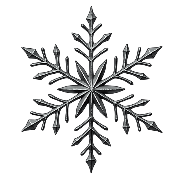 Free transparent PNG: Snowflake Shaped Ornament  Christmas Decor Clipart, free transparent png download