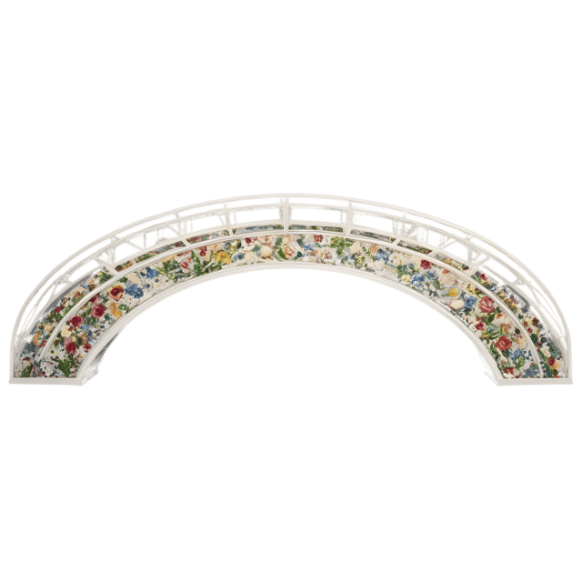 Free transparent PNG: Floral Festival Bridge Transparent PNG Design for Decor and Crafts