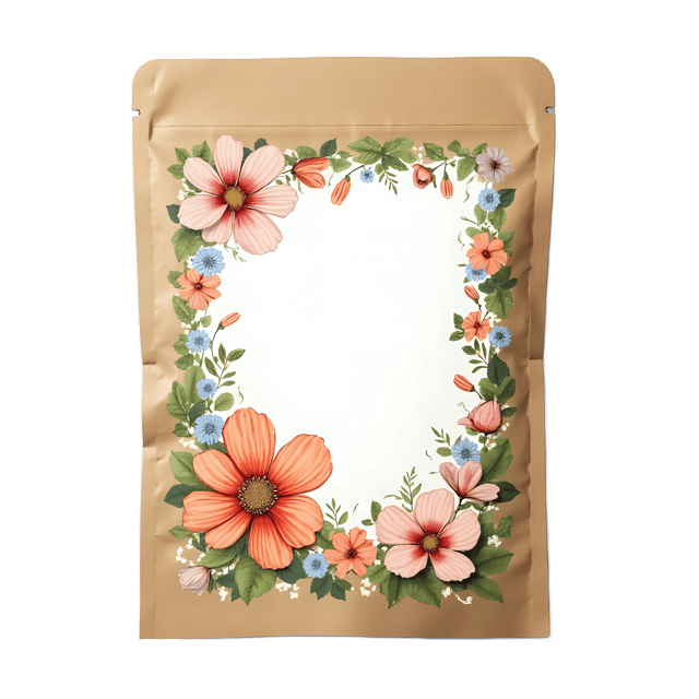 Free transparent PNG: Seed Packet with Flower Label  Garden Clipart, free png download