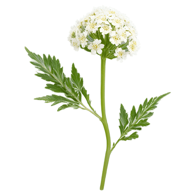 Free transparent PNG: Yarrow Flower PNG with Transparent Background for Botanical Art and Design