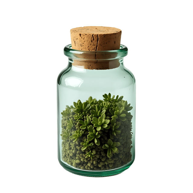 Free transparent PNG: Corked Herb Bottle PNG Clipart  Ideal for Kitchen Design  Decor