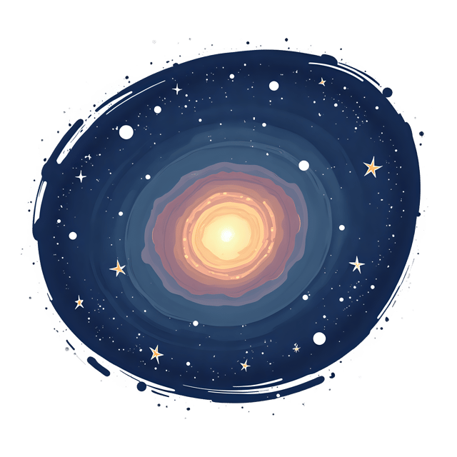 Free transparent PNG: Spiral Galaxy Shape Behind Stars  Space Clipart PNG, Free Download
