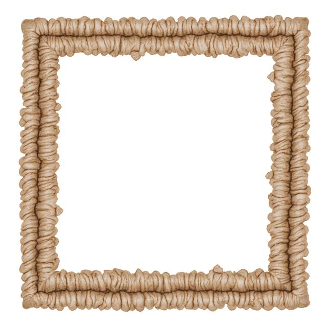 Free transparent PNG: Trendy Bohemian Woven Picture Frame Clipart with Beautiful Illustration Design