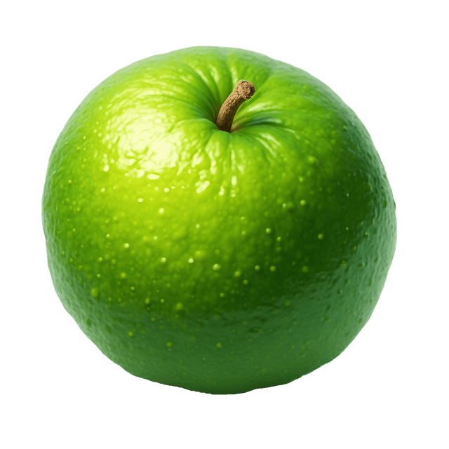 Free transparent PNG: Emerald-Green Lime Smooth Surface Tangy Appearance Illustration