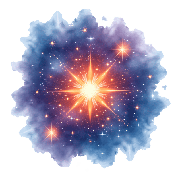 Free transparent PNG: Glowing Star Cluster  Space Clipart, free transparent png download