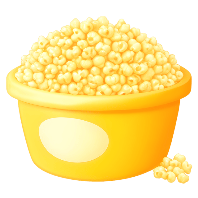 Free transparent PNG: Golden Popcorn Kernels Transparent PNG for Food and Graphic Design