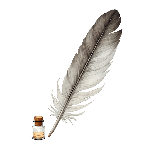 Free transparent PNG: Delicate Feather Tip  Nature Clipart, free transparent png download
