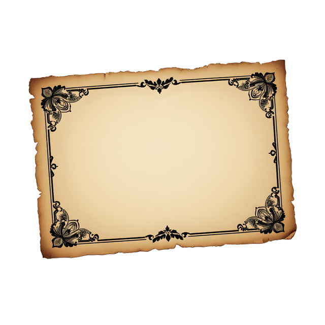 Free transparent PNG: Vintage Ephemera Calling Card  Classic Design Clipart, Free Downloadable PNG