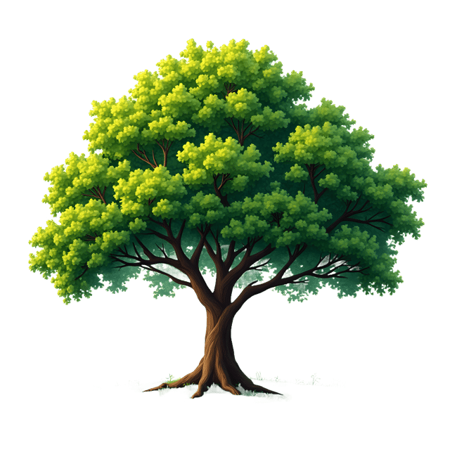 Free transparent PNG: Leafy Tree PNG with Transparent Background for Forest and Nature Imagery
