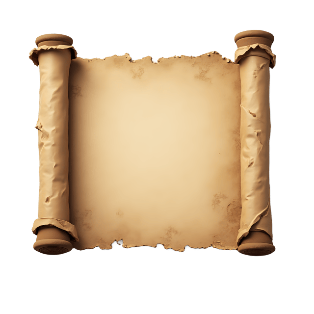 Free transparent PNG: Ancient Scroll Fragment  Historical Clipart, free transparent png download
