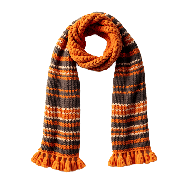 Free transparent PNG: Knitted Scarf PNG Download  Handmade Winter Accessory for Crafts  Gifts