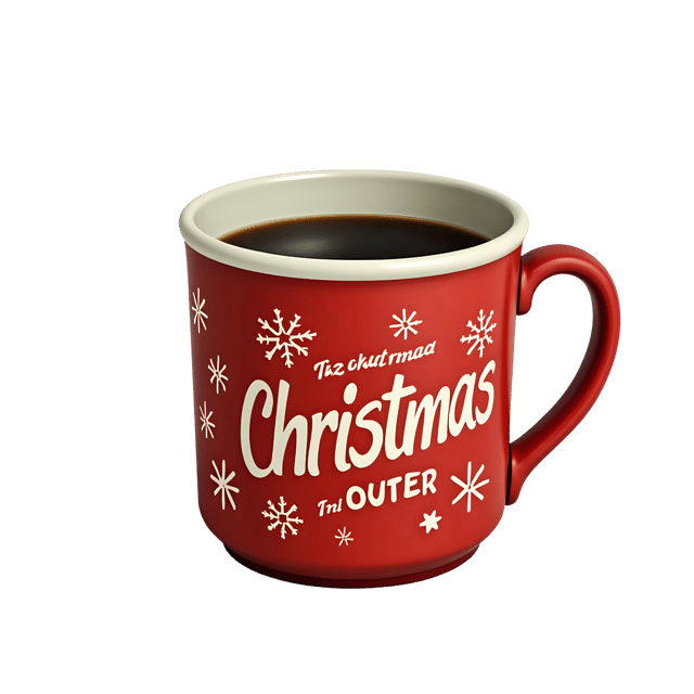 Free transparent PNG: Christmas Mug PNG Clipart  Perfect for Holiday Designs  Gifting