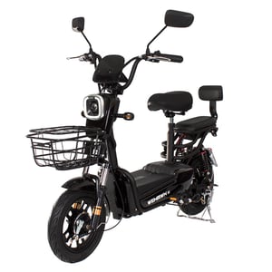 Bicicleta Scooter Eletrica Prime Wehawk Hw500 500w Bat 48v 12ah Preta