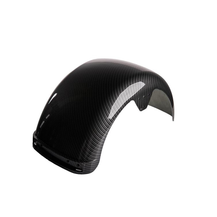 Paralama Traseiro Para Scooter Eletrica Off Road X7 2000w Preto Carbono