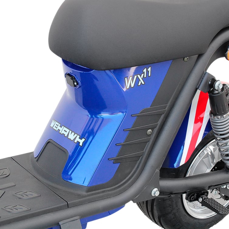 Scooter Bicicleta Eletrica Wx-11 Wehawk 1000w Bat 60v 20ah 2 Lugares Bandeira Inglaterra