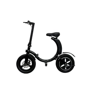 Bicicleta Scooter Eletrica Dobravel Orbital Wx-34 Wehawk 350w Bat 36v 7.8ah Preta
